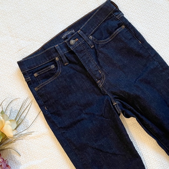J. Crew Mercantile High Rise Dark Wash Jeans Size 28 Women’s - Picture 7 of 12